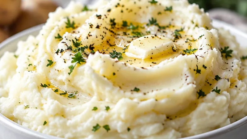 Homemade Mashed Potatoes Recipe