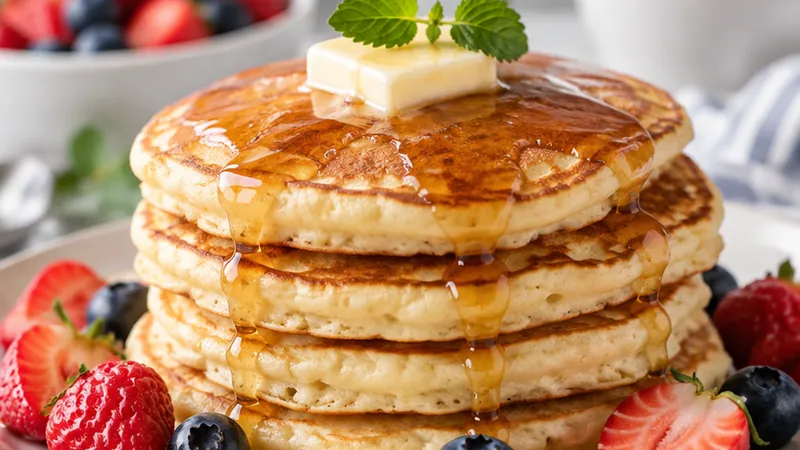 Homemade Pancakes Recipe