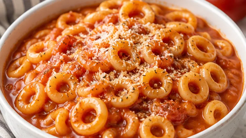 Homemade Spaghetti-Os