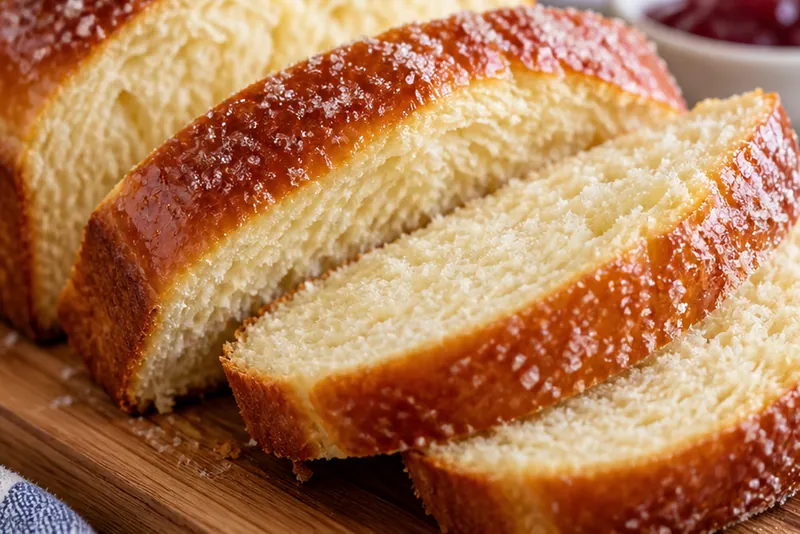 Homemade Sweet Bread Recipe, ready to serve