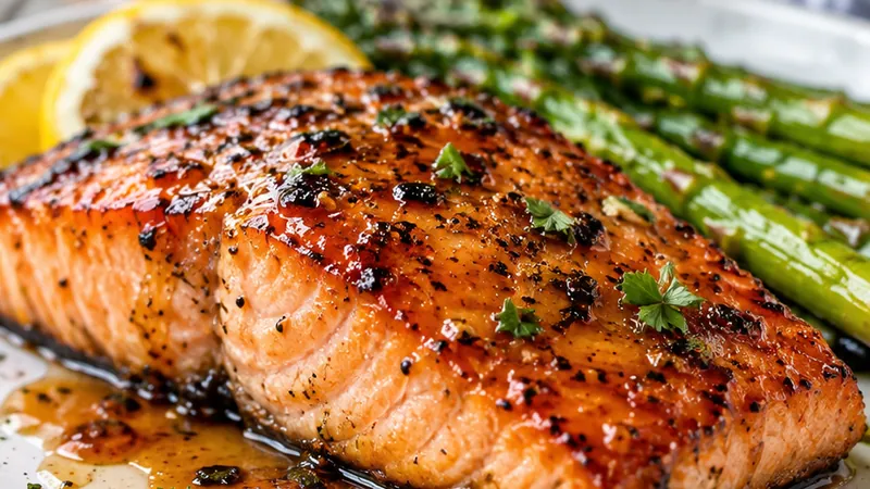 Honey Glazed Salmon Recipe