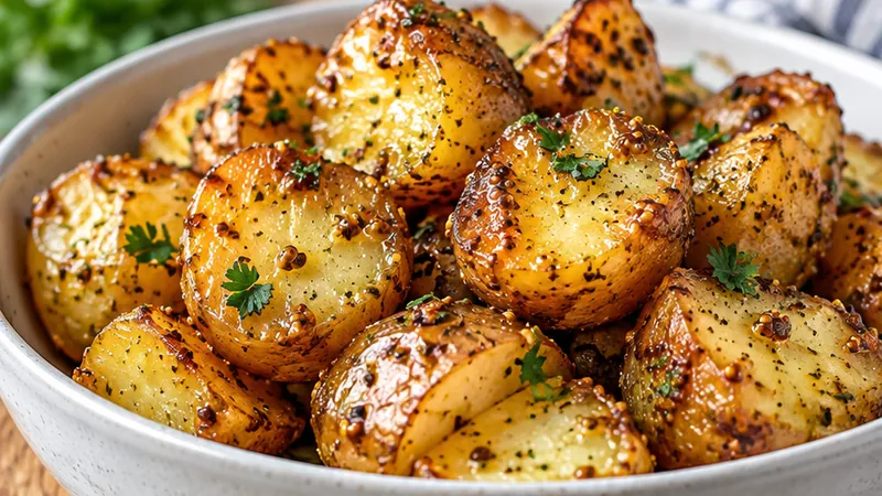 Honey Mustard Potatoes