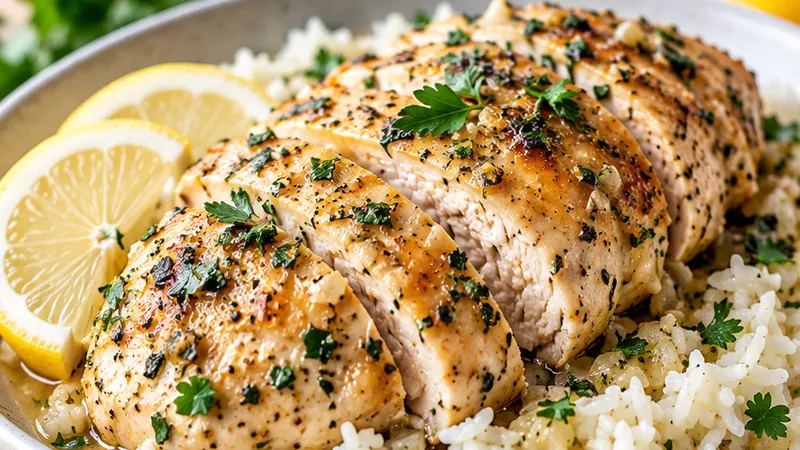 Instant Pot Chicken Breast and Rice