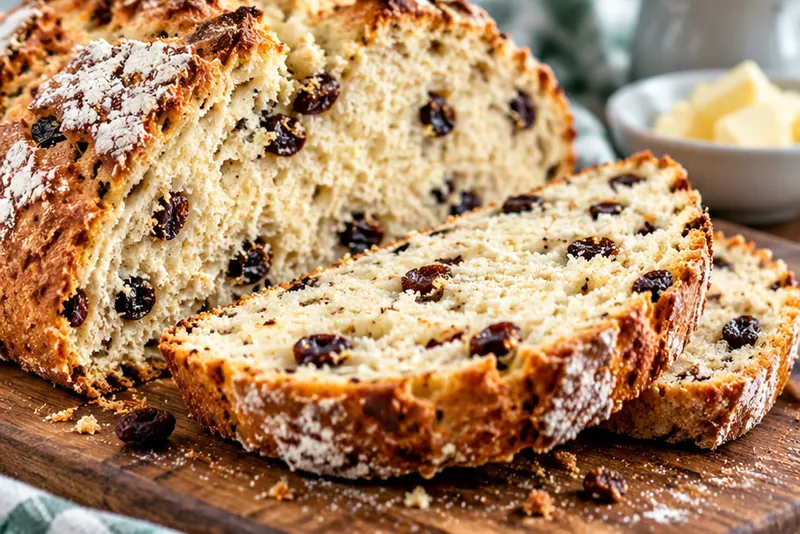 Irish Soda Bread, ready to serve