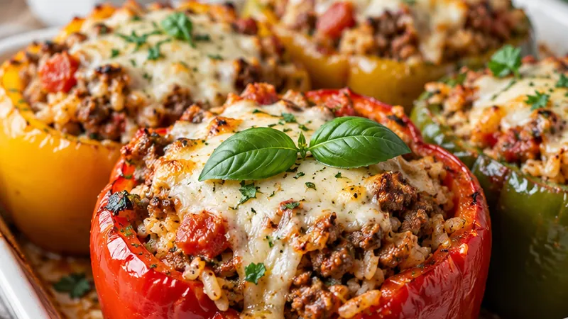 Italian Stuffed Peppers Recipe