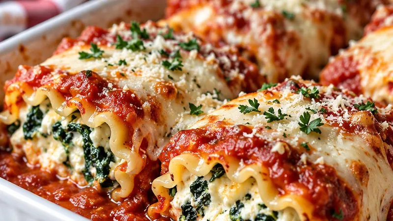 Lasagna Roll Ups Recipe