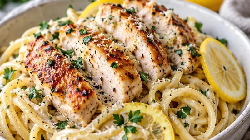 Lemon Chicken Pasta Recipe