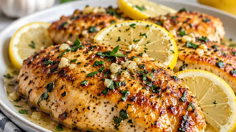 Lemon Garlic Chicken Recipe
