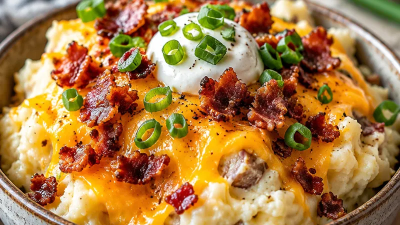 Loaded Mashed Potatoes Recipe