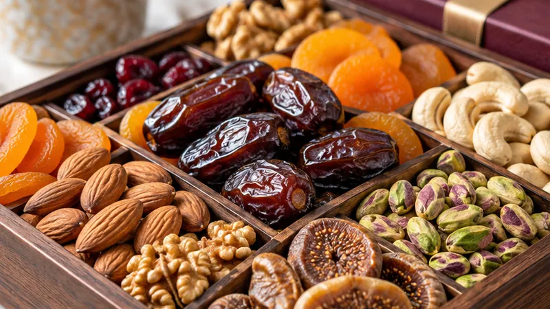 Luxury Fruit and Nut Selection Gift Tray Recipe