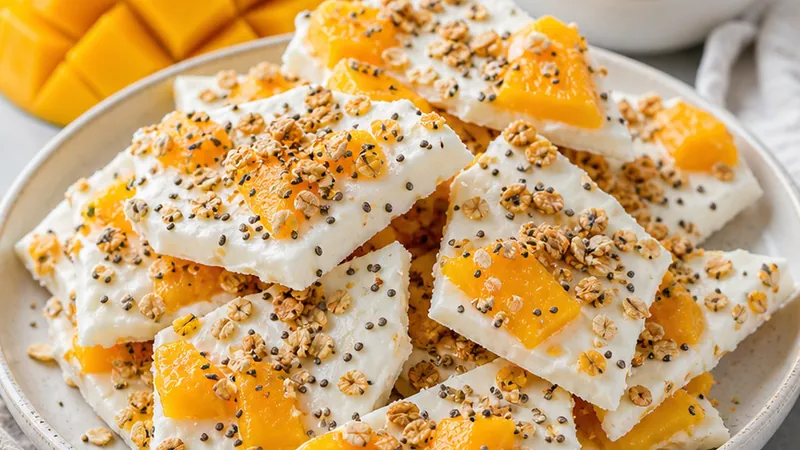 Mango Yogurt Bark