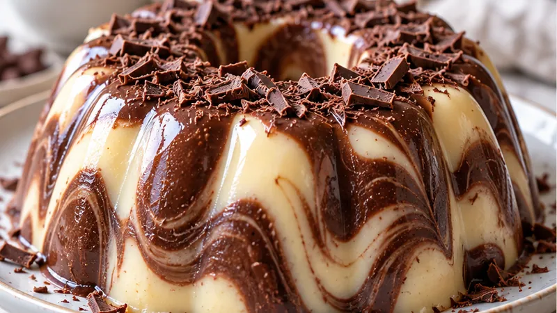 Marble Pudding Recipe