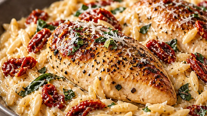 Marry Me Chicken Orzo Recipe