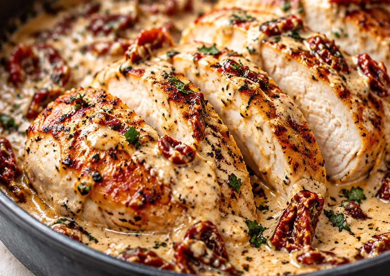 Marry Me Chicken Recipe, ready to serve