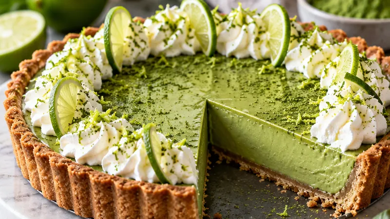 Matcha Lime Tart Recipe
