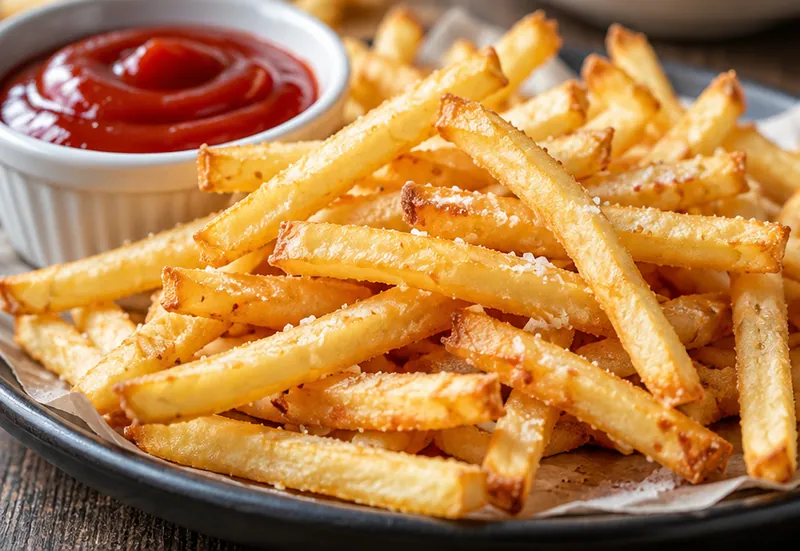 McDonald's French Fries Recipe, ready to serve