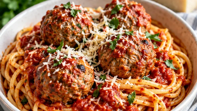 Classic Meatball Pasta Recipe