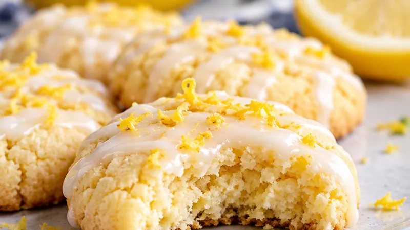 Meltaway Zesty Lemon Cookies