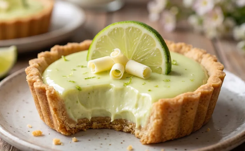 Mini Key Lime Pies, ready to serve