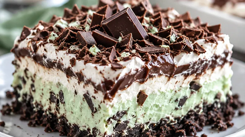 Mint Chocolate Lasagna Recipe