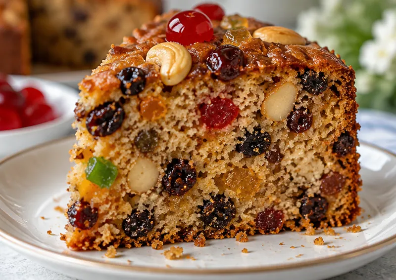 Mixed Cake Recipe, ready to serve