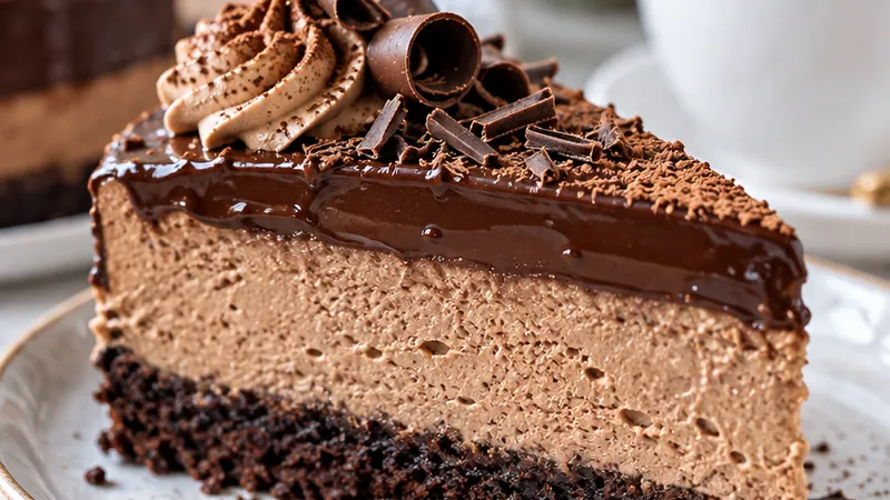 Mocha Mousse Dream Cake Recipe