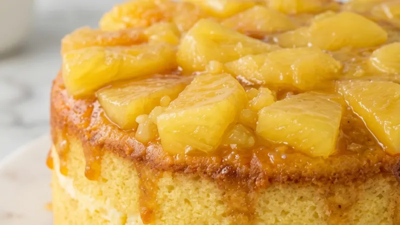 Pineapple Juice Cake