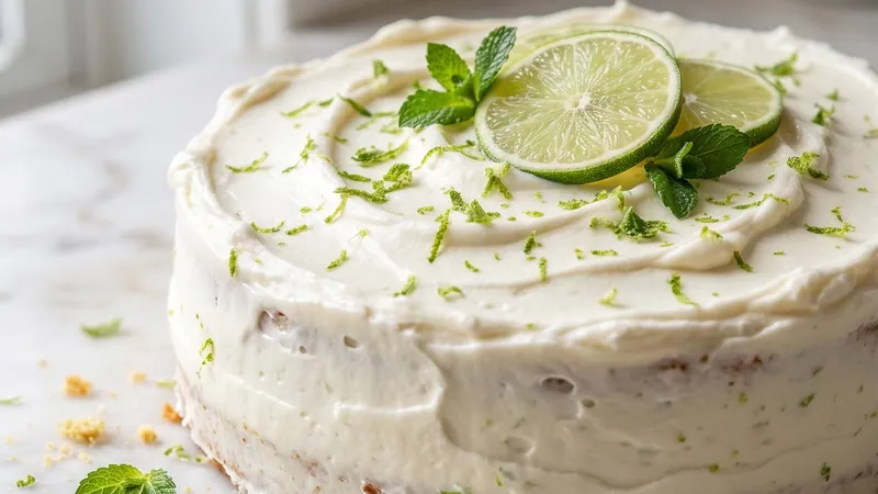 Moist Key Lime Cake