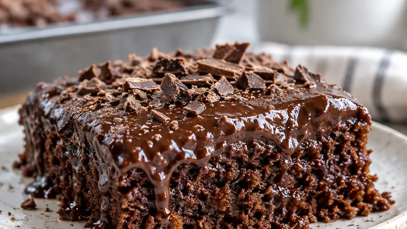 Mole Cake from the Tray Recipe