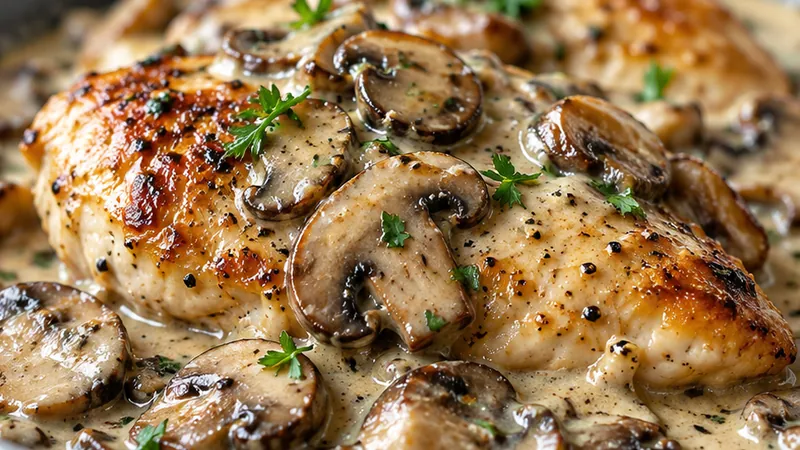 Mushroom Chicken Recipe