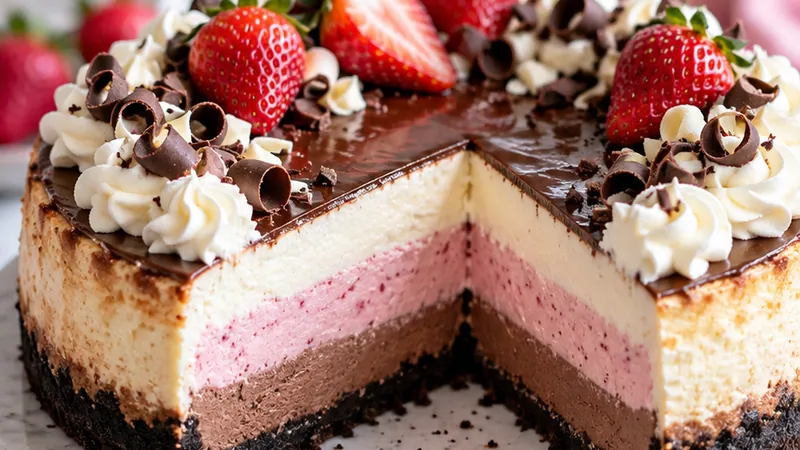 Neapolitan Cheesecake Recipe