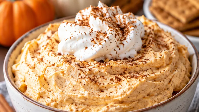 No-Bake Pumpkin Pie Dip