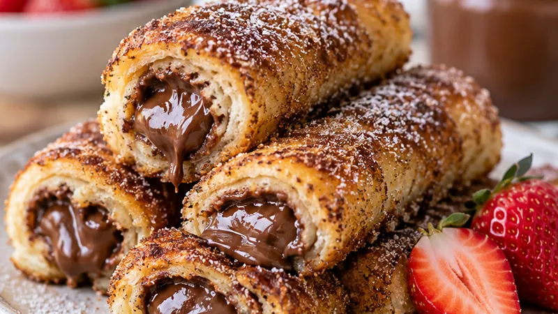Nutella French Toast Rolls