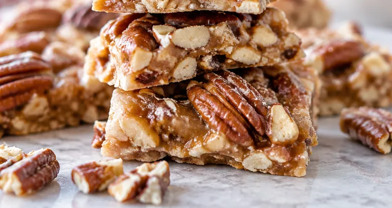 Oklahoma Nut Candy Recipe, ready to serve