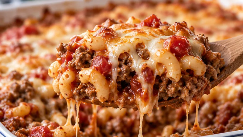 Old Fashioned Red Hotdish Recipe