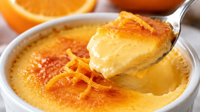 Orange Custard Recipe