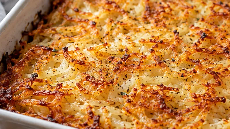 Oven Baked Hash Browns