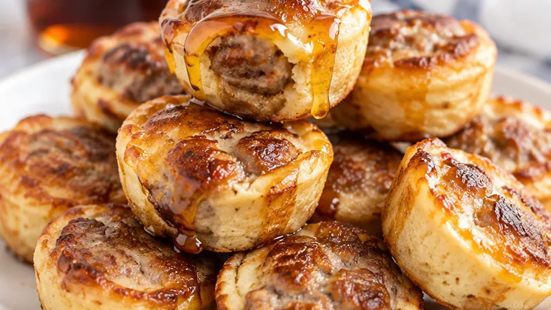 Pancake Sausage Bites Recipe