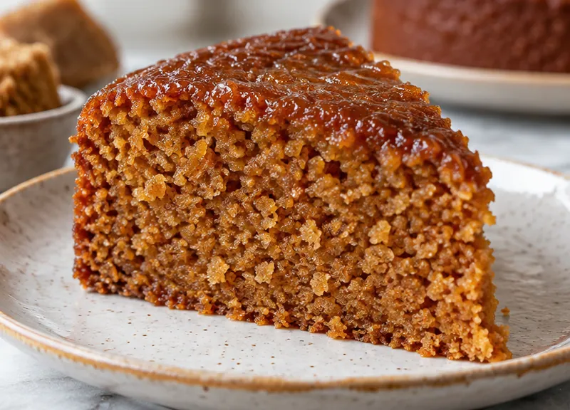 Panela Cake Recipe, ready to serve