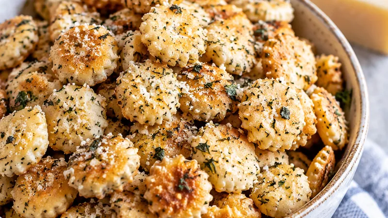 Parmesan Ranch Oyster Crackers