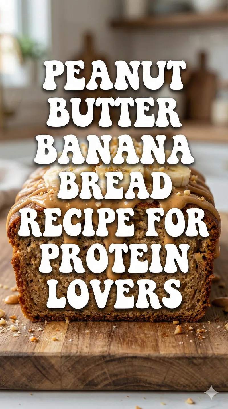 Peanut Butter Banana Bread Recipe for Protein Lovers Peanut Butter Banana Bread Recipe for Protein Lovers