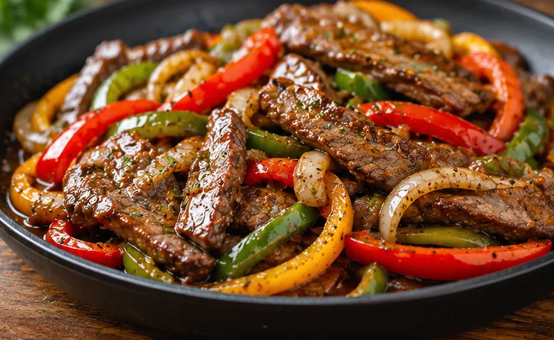 Pepper Steak Recipe, ready to serve