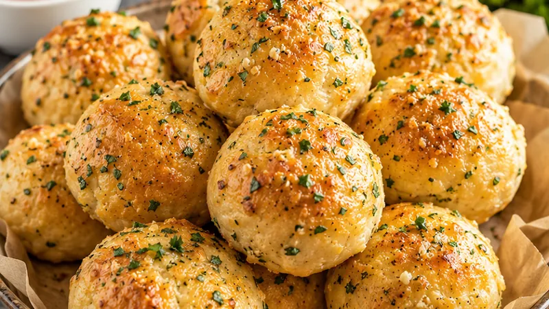 Pillsbury Biscuit Garlic Butter Cheese Bombs