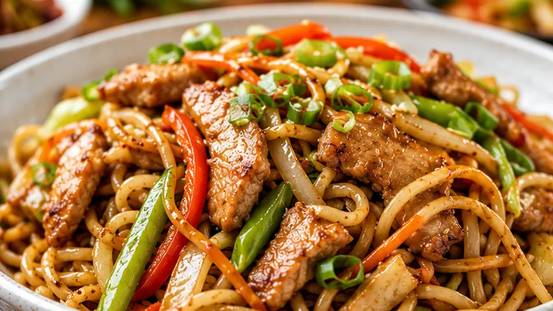 Pork Noodles Recipe