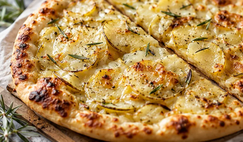 Potato Flatbread Recipe, ready to serve
