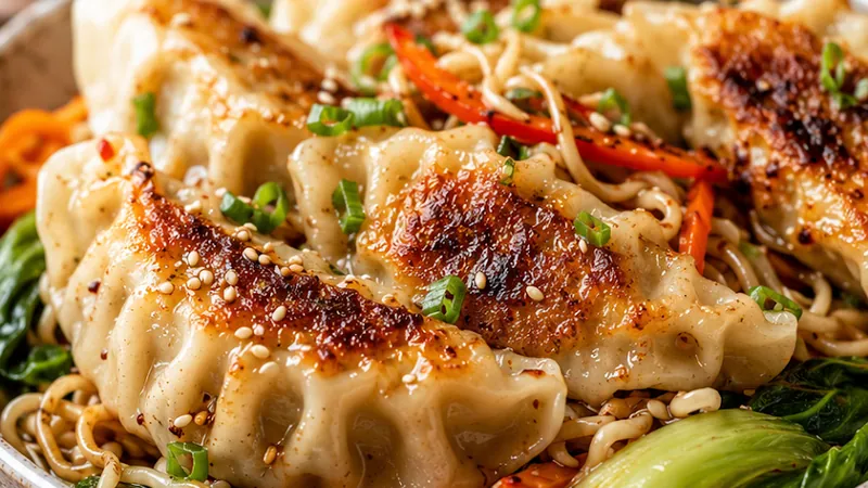 Potsticker Noodle Bowls