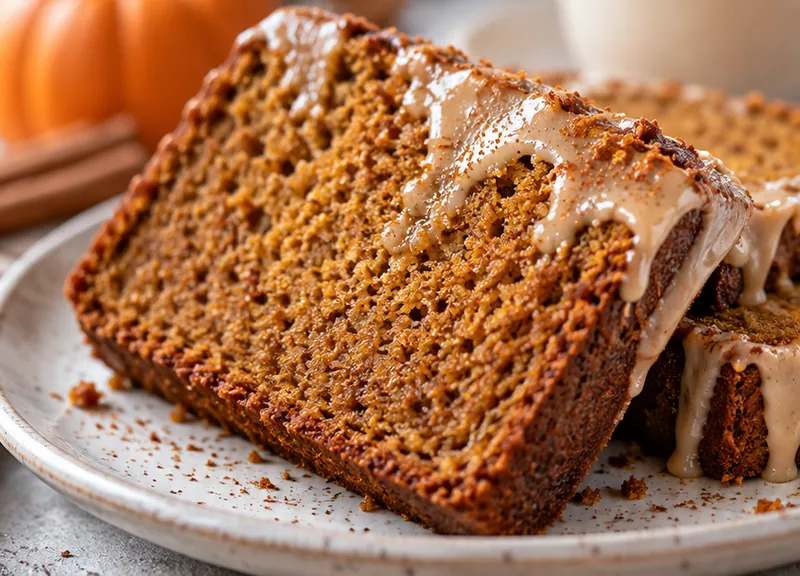 Pumpkin Spice Latte Bread Recipe, ready to serve