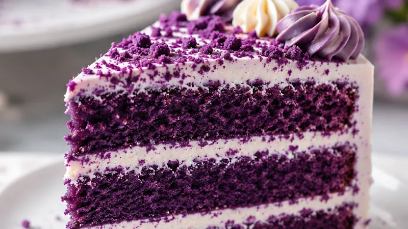 Purple Velvet Cake Recipe