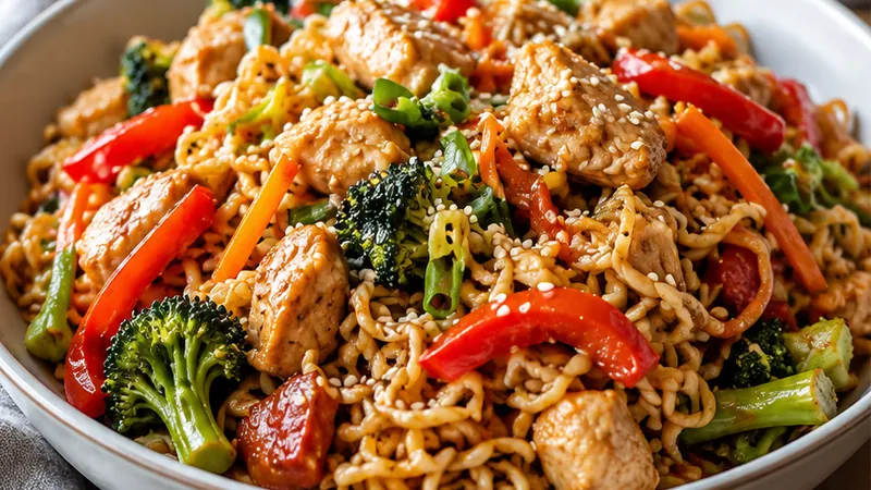 Ramen Noodle Stir Fry Recipe