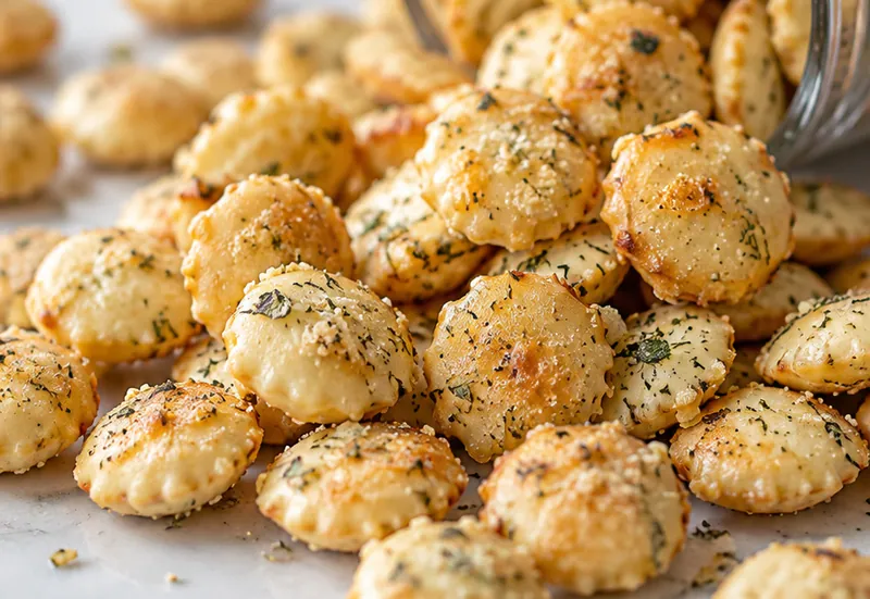 Ranch Oyster Crackers Recipe, ready to serve